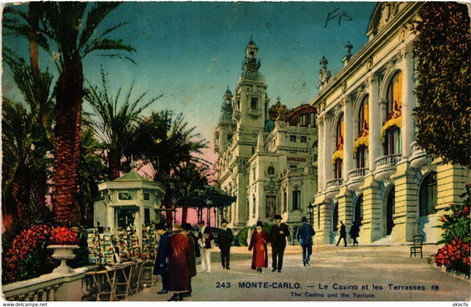 CPA AK MONACO - MONTE-CARLO - Le Casino Et Les Terrasses (476801) - Le Terrazze