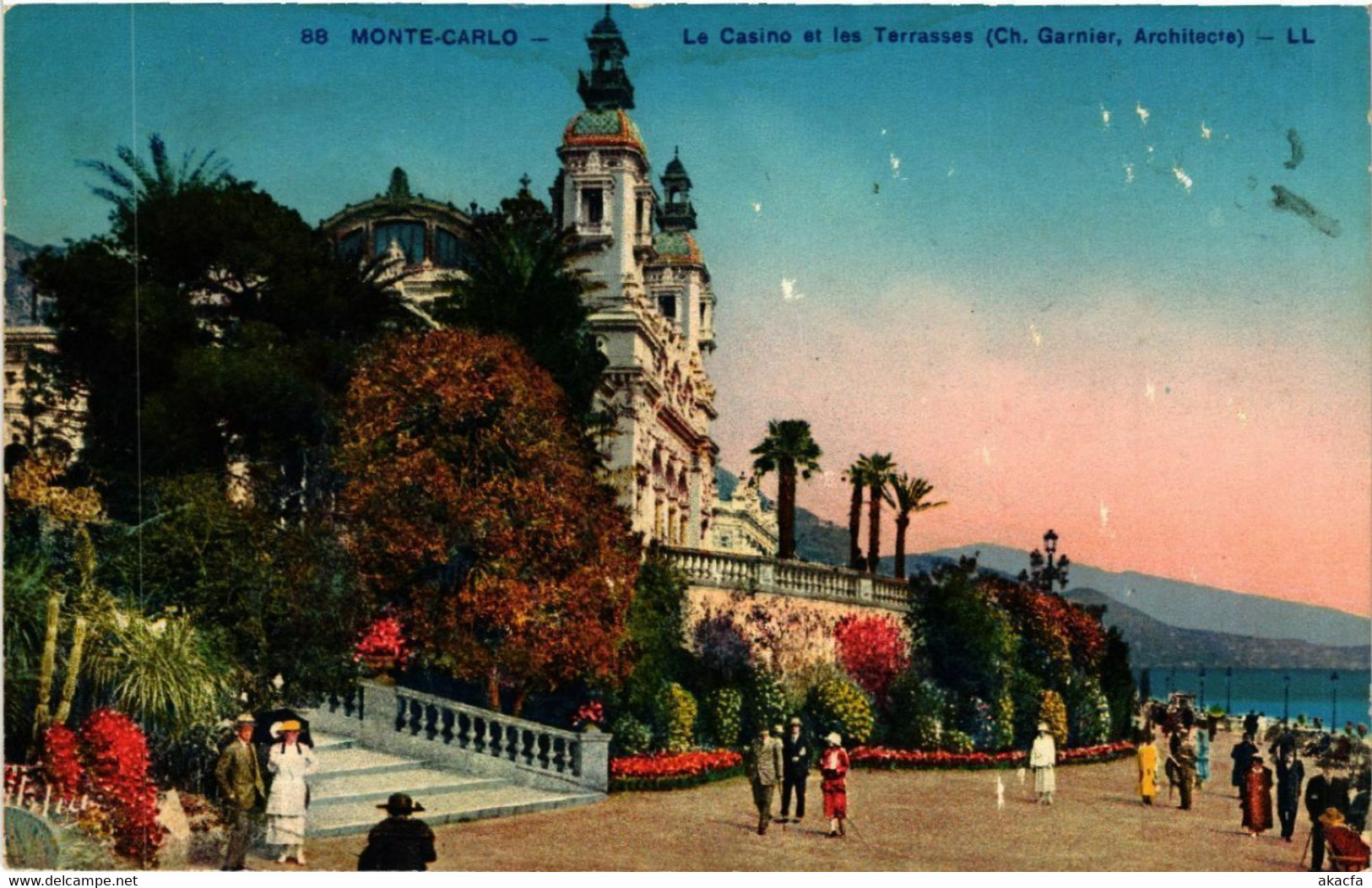 CPA AK MONACO - MONTE-CARLO - Le Casino Et Les Terrasses (476873) - Le Terrazze