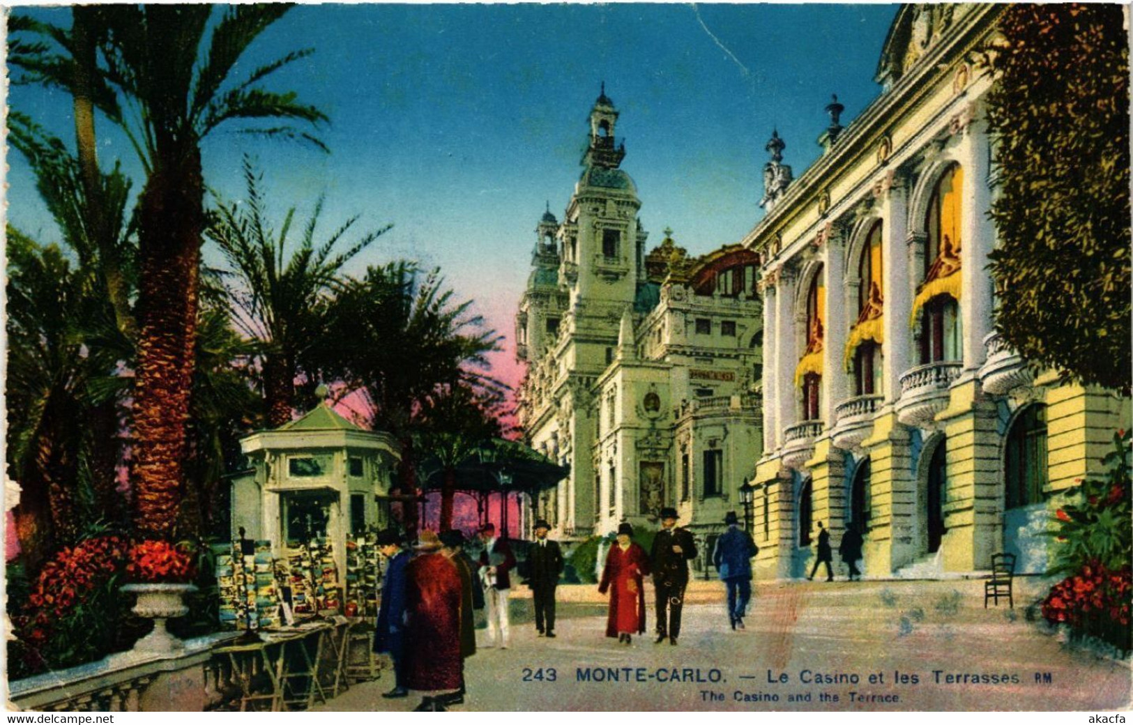 CPA AK MONACO - MONTE-CARLO - Le Casino Et Les Terrasses (477012) - Le Terrazze