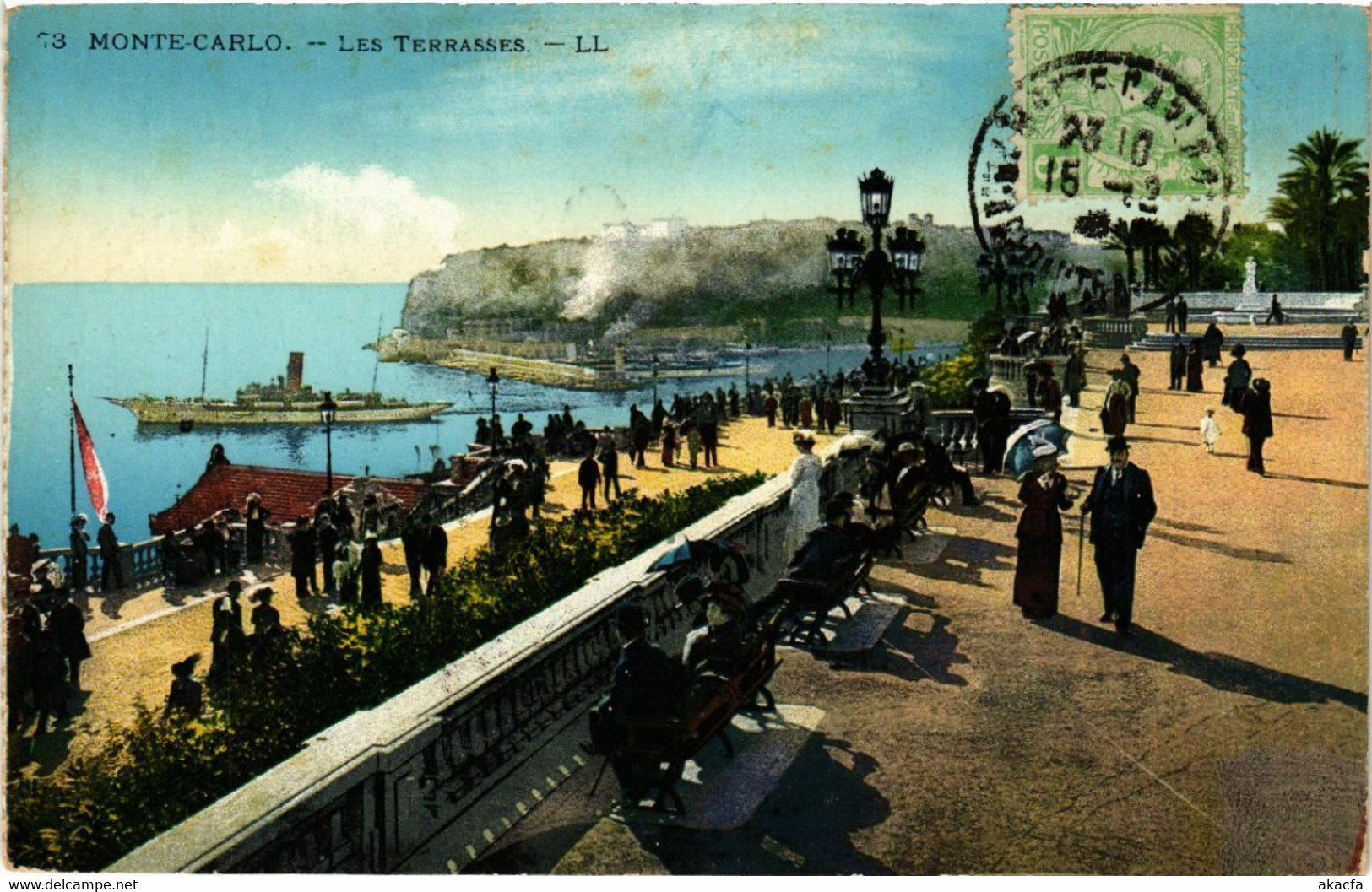 CPA AK MONACO - MONTE-CARLO - Les Terrasses (477037) - Terrassen