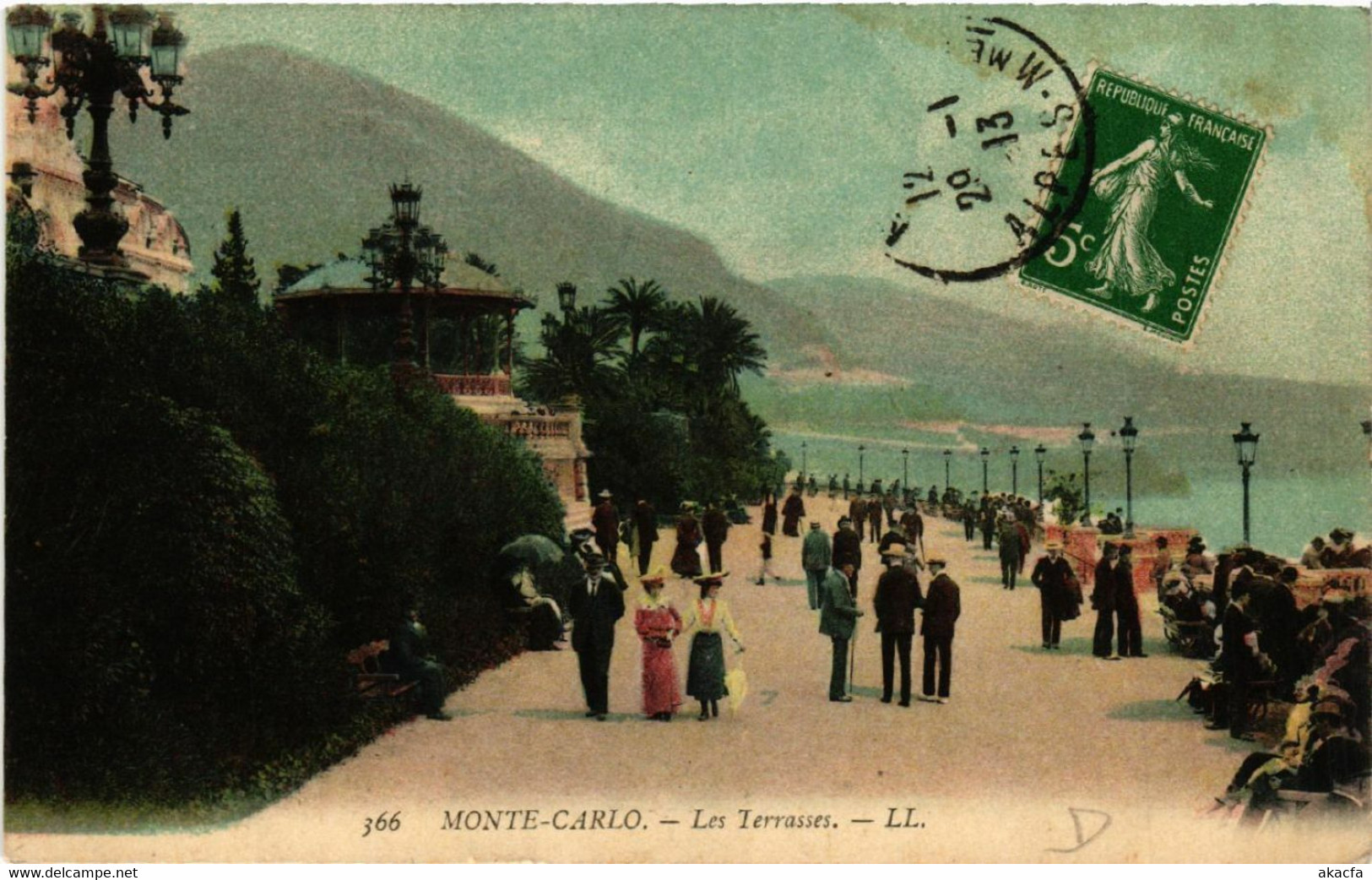 CPA AK MONACO - MONTE-CARLO - Les Terrasses (477051) - Le Terrazze