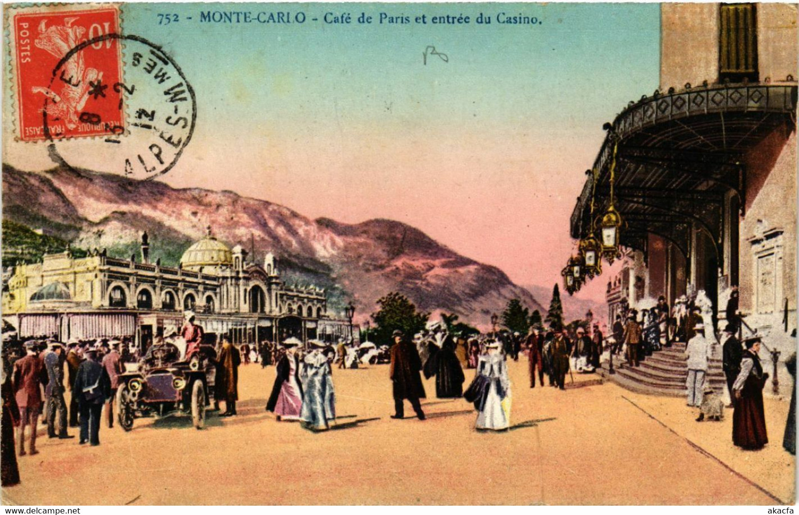 CPA AK MONACO - MONTE-CARLO - Cafe De Paris (477059) - Cafés & Restaurants