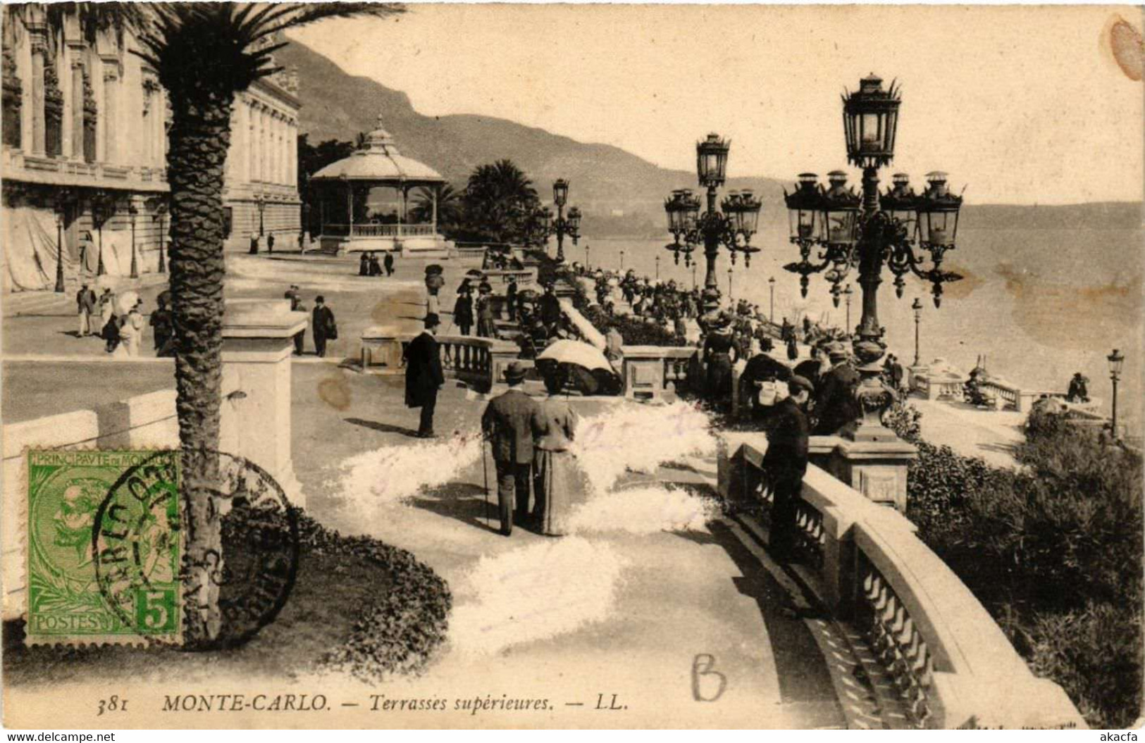 CPA AK MONACO - MONTE-CARLO - Terrasses Superieures (477133) - Terrassen