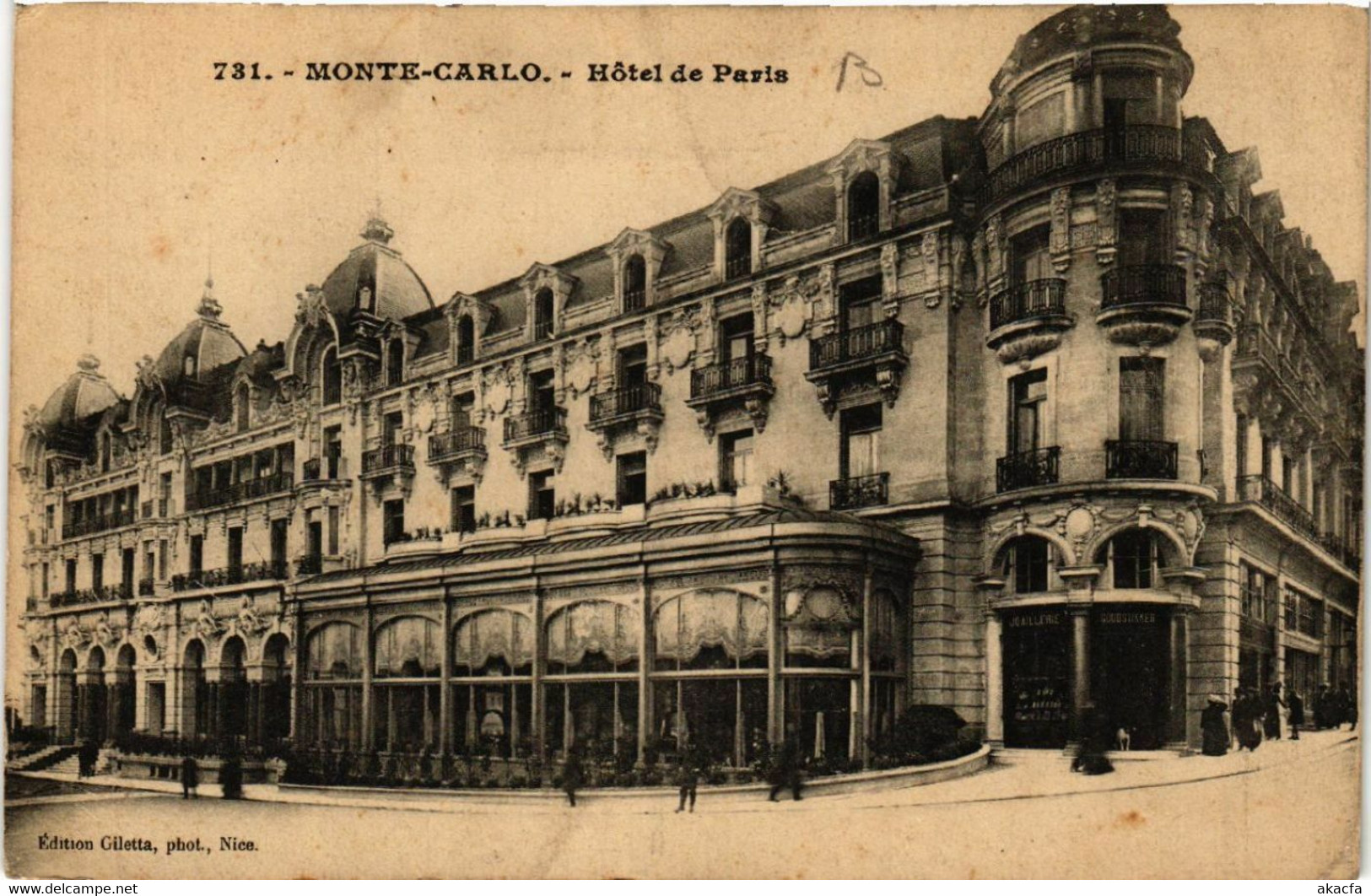 CPA AK MONACO - MONTE-CARLO - Hotel De Paris (477151) - Hotels