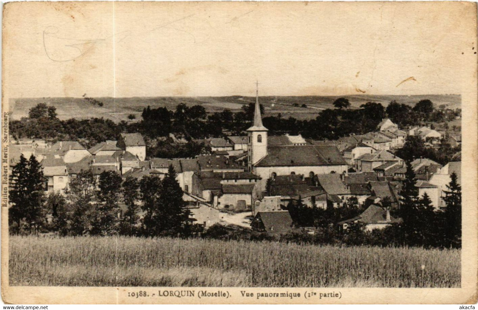 CPA AK LORQUIN - Vue Panoramique (477841) - Lorquin