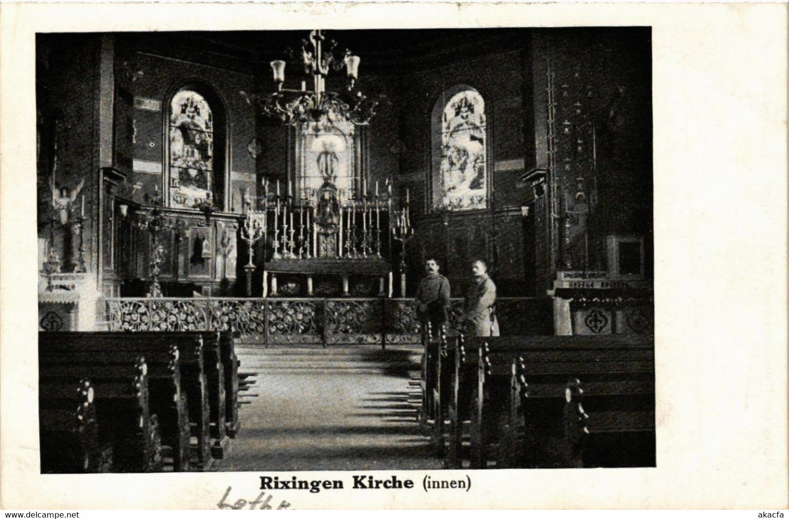 CPA AK RIXINGEN Kirche (477882) - Rechicourt Le Chateau