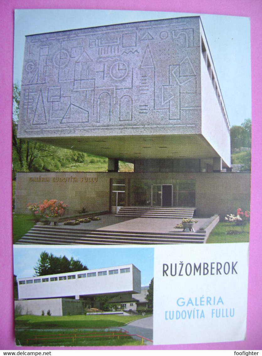 RUZOMBEROK - Galeria Ludovita Fullu (Ludovit Fulla Gallery) - Posted 1976 - Slovaquie