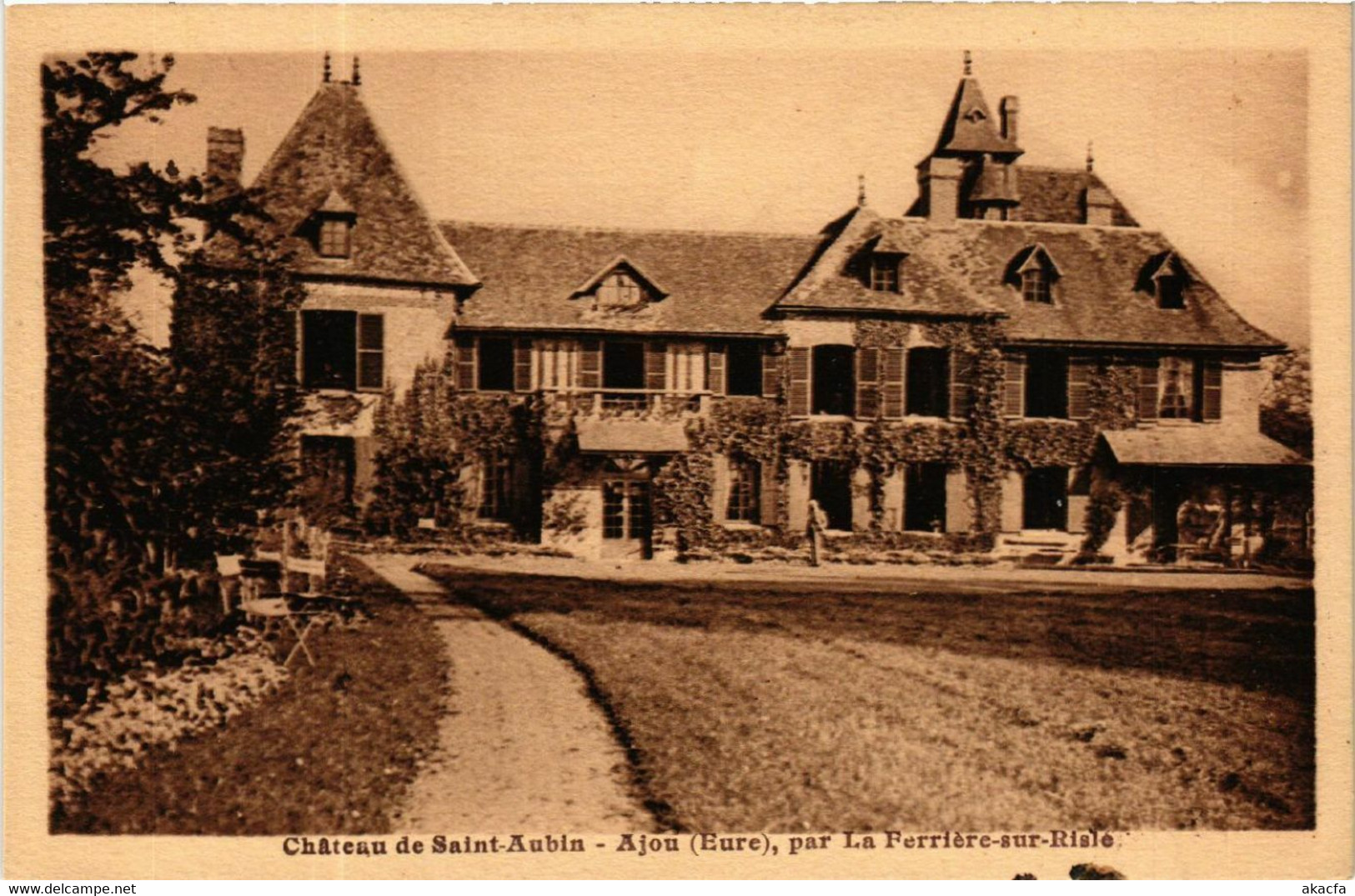 CPA AK Chateau De St-AUBIN (478336) - Saint-Aubin-d'Ecrosville