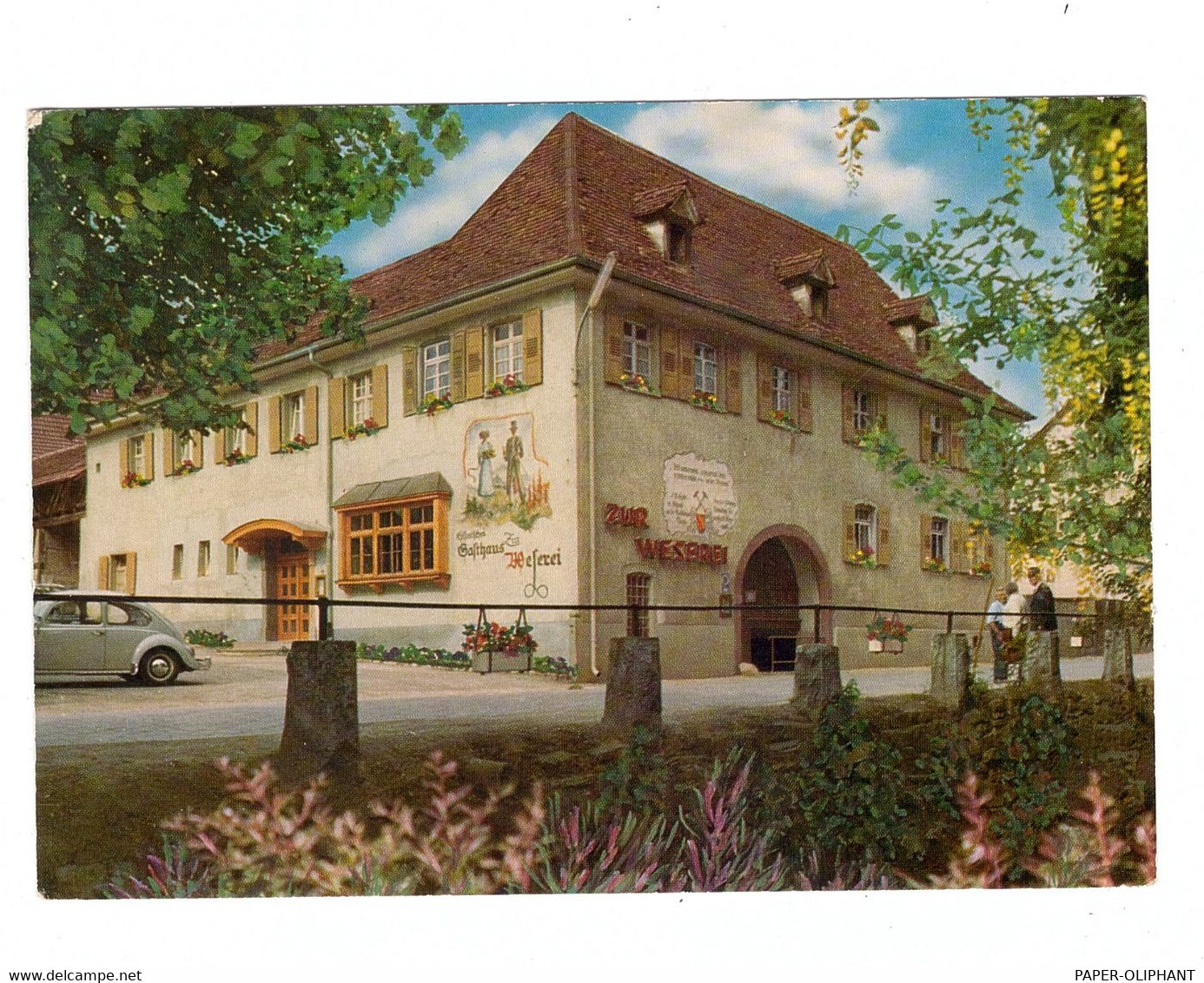 7842 KANDERN, Gasthaus Zur Weserei, 1968 - Kandern