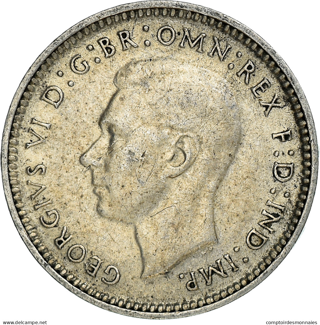 Monnaie, Australie, George VI, Threepence, 1942, San Francisco, SUP, Argent - New South Wales