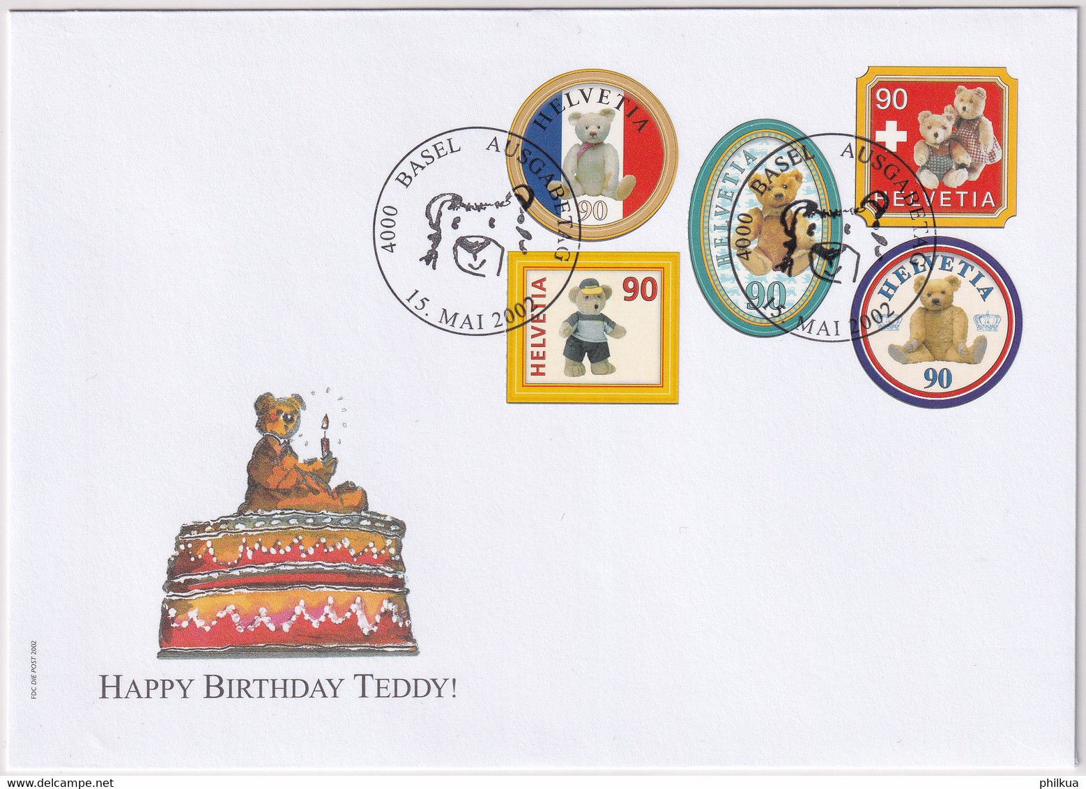 Michel 1796-1800 Illustriertes FDC - Covers & Documents