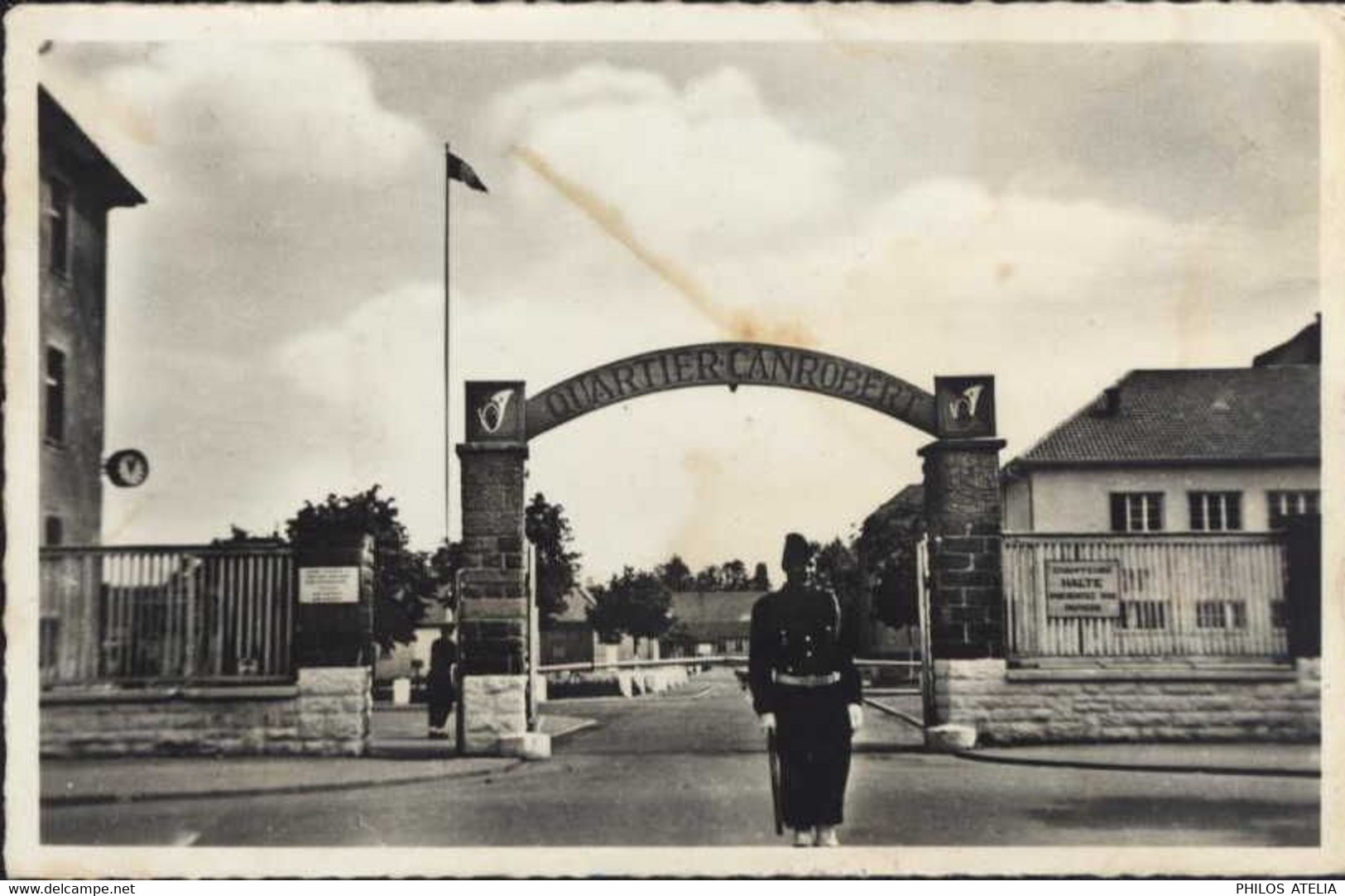 CPA CP Rastatt Allemagne Quartier Canrobert Occupation Française - Rastatt