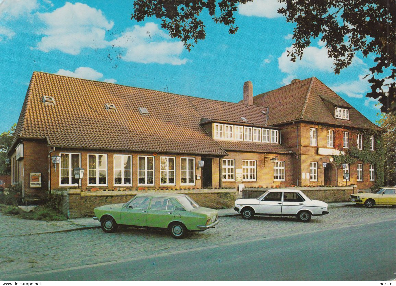 D-21271 Hanstedt - Nindorf Am Walde (Lüneburger Heide) Hotel "Zum Braunen Hirsch"- Cars - Fiat ? - Nice Stamp - Buchholz