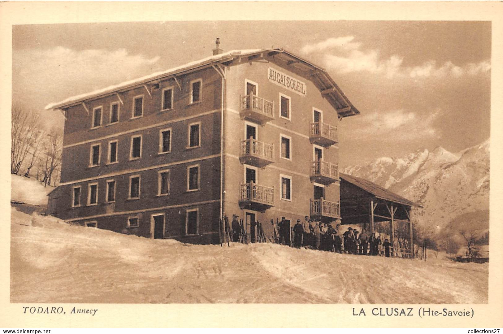 74-LA-CLUSAZ- AU GAI SOLEIL - La Clusaz