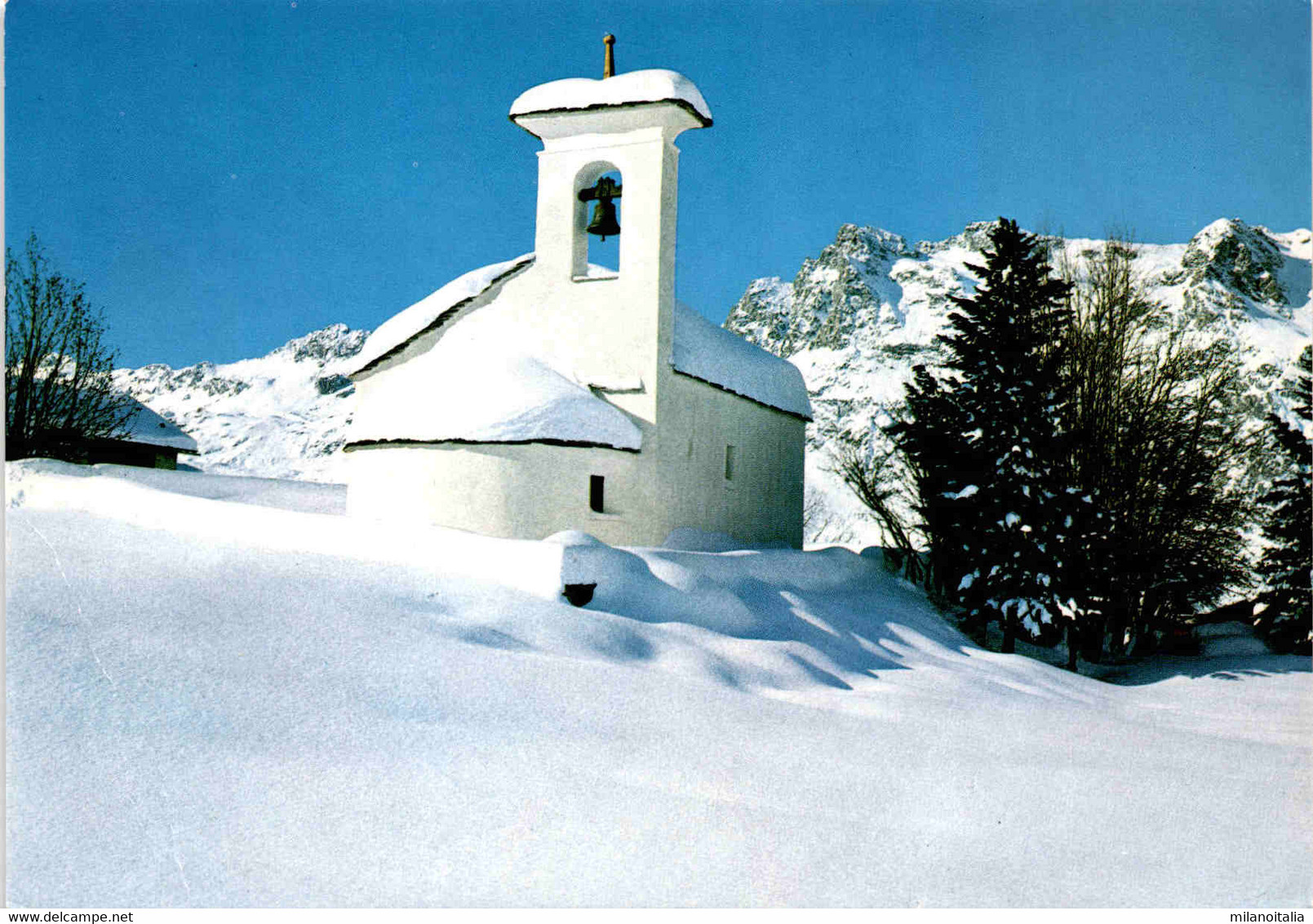 Kirchlein Fex Crasta Bei Sils Im Engadin (1232) - Sils Im Engadin/Segl