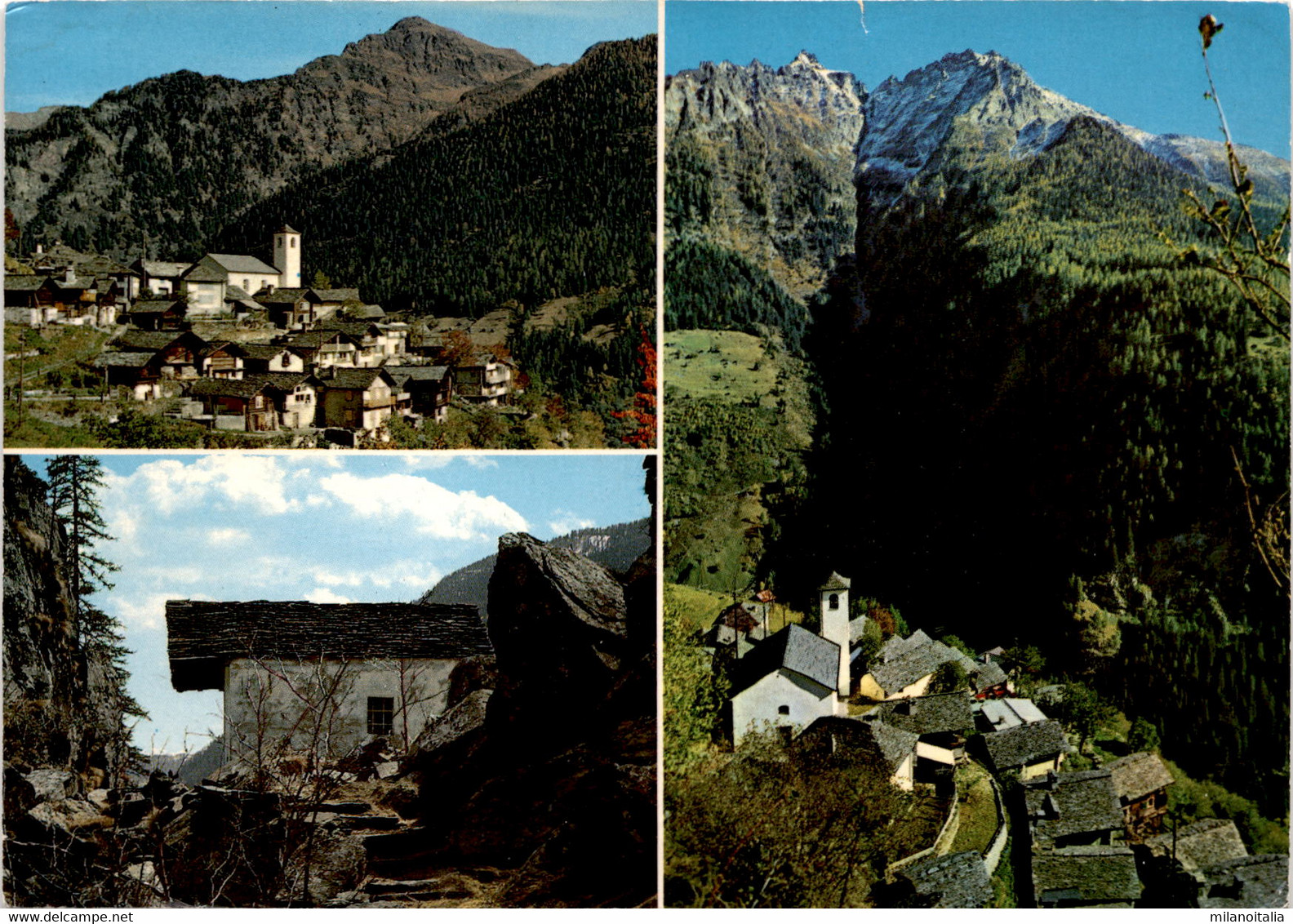 Landarenca - Val Calanca - 3 Bilder * 2. 11. 1988 - Calanca