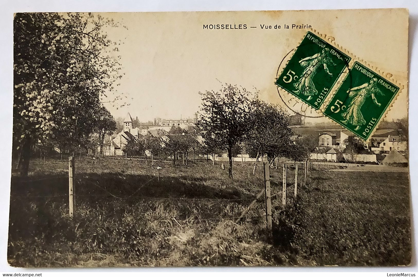 946/CPA - 95 Moisselles - Vue De La Prairie - 1912 - Moisselles