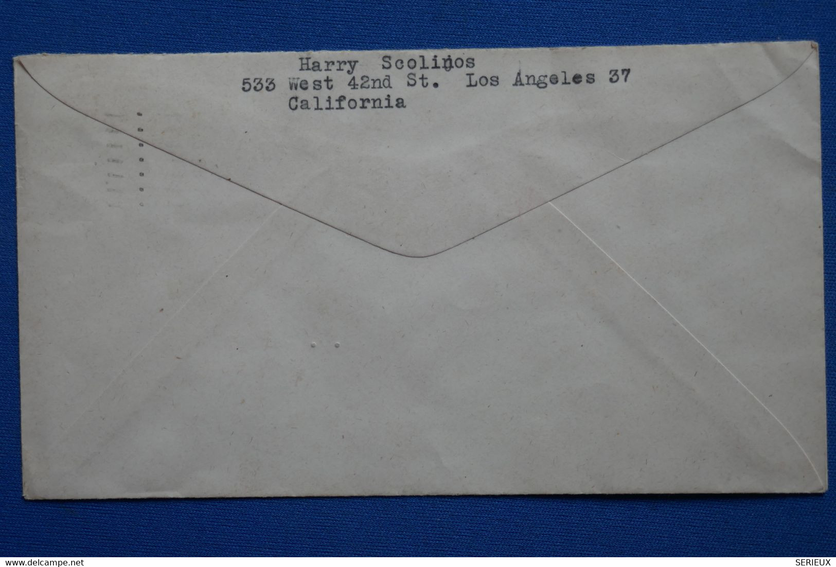 Z8 CHINA  AMERICA BELLE LETTRE BINATIONALITE  1949 LOS ANGELES+ AFFRANCHISSEMENT INTERESSANT - Storia Postale