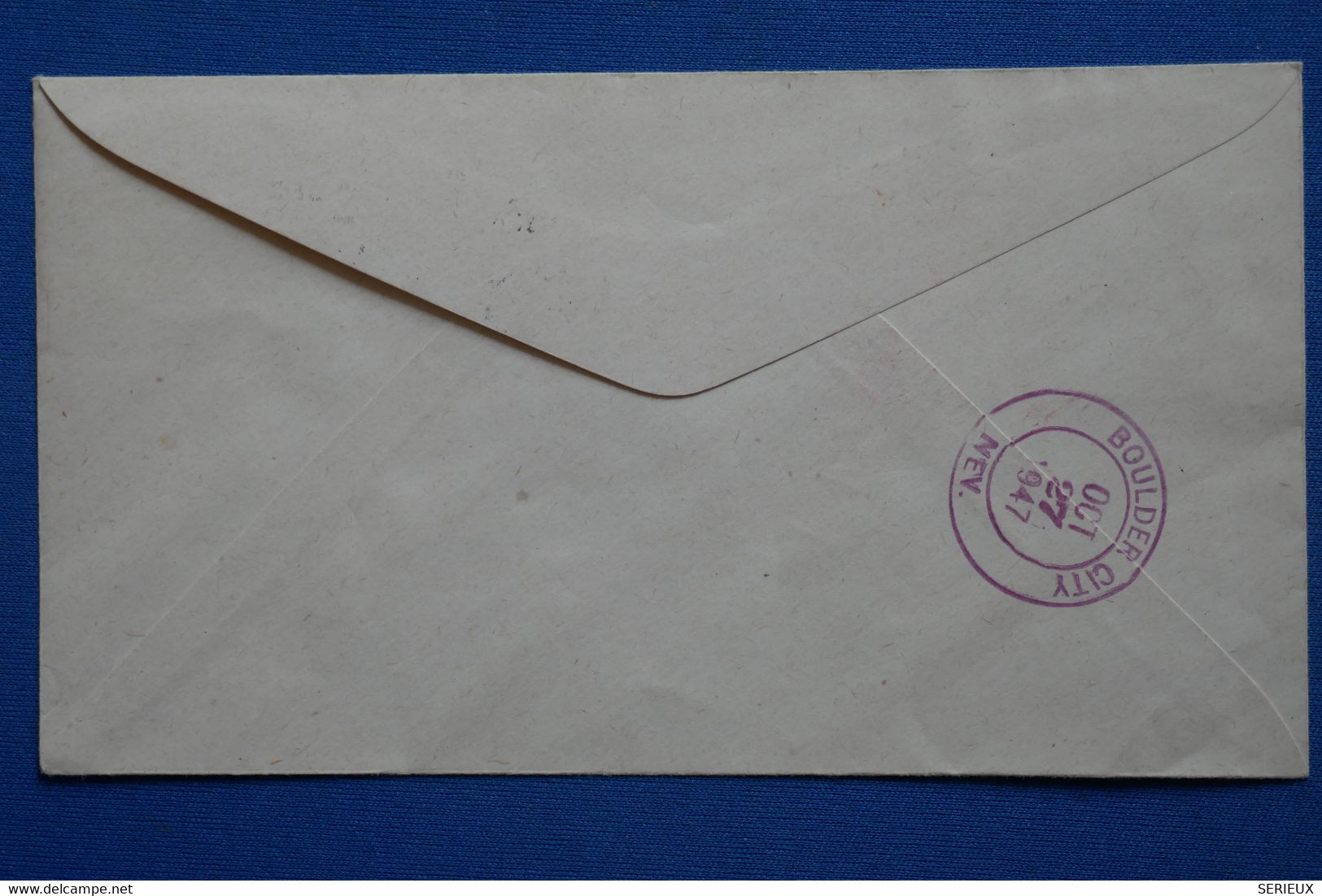 Z8 CHINA  AMERICA BELLE LETTRE BINATIONALITE  1947  NEVADA + AFFRANCHISSEMENT INTERESSANT - Storia Postale