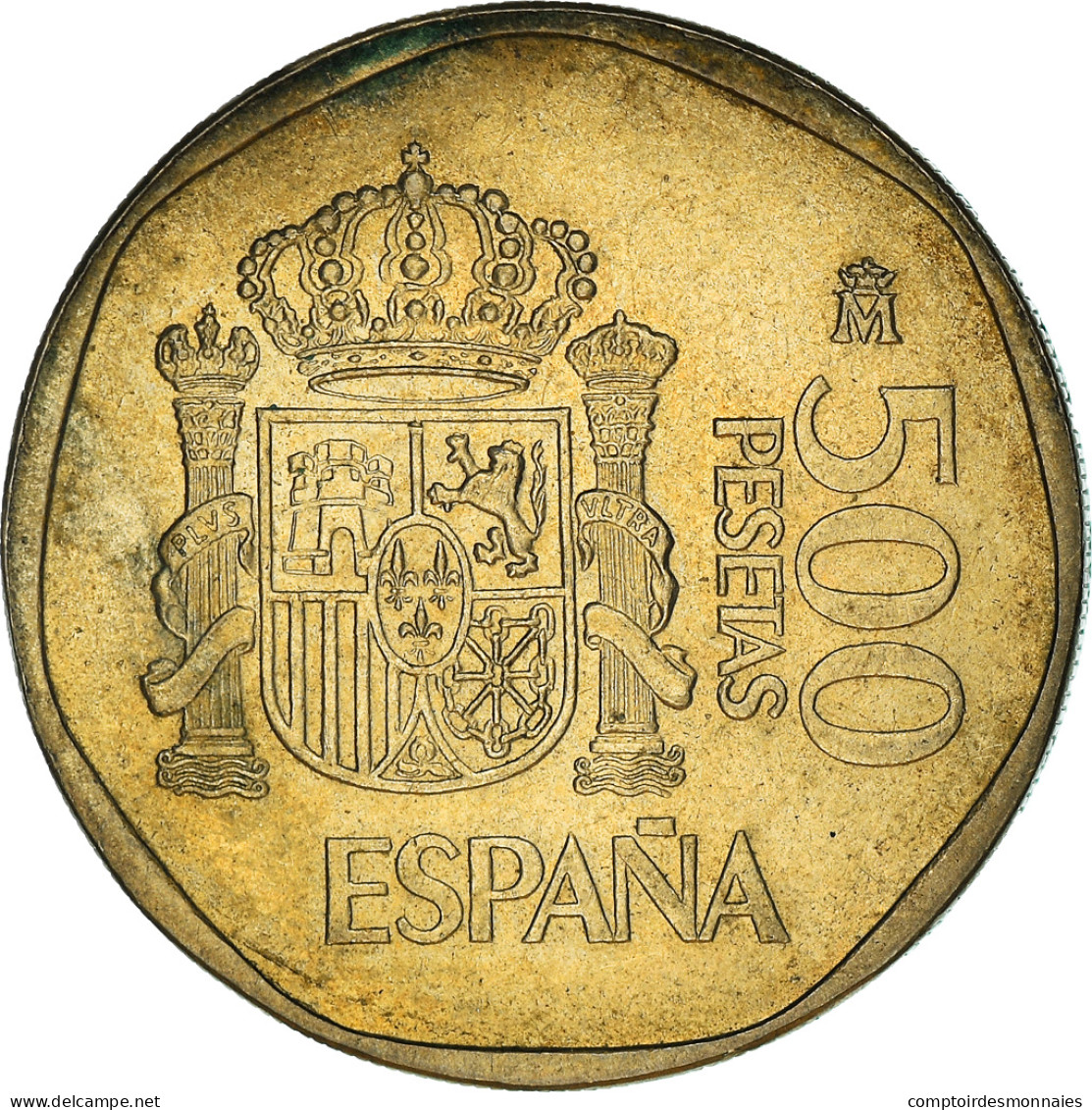 Monnaie, Espagne, Juan Carlos I, 500 Pesetas, 1989, B+, Aluminum-Bronze, KM:831 - 500 Peseta