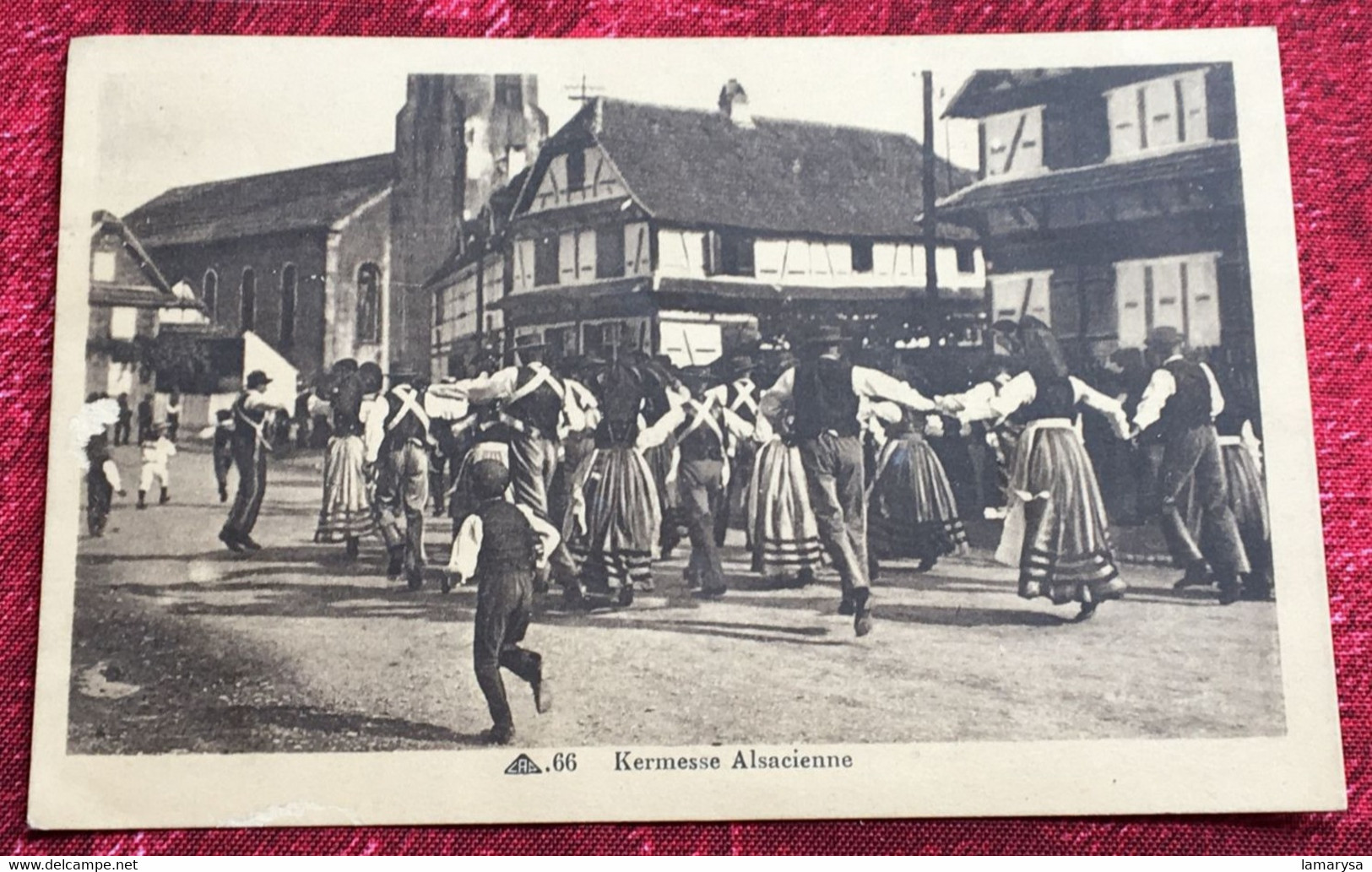 Mietesheim Kermesse Alsacienne -☛Carte Postale CPA-☛C-peu Courante-WW2 1940-Alsace [57] Moselle Région Grand Est. - Sonstige Gemeinden