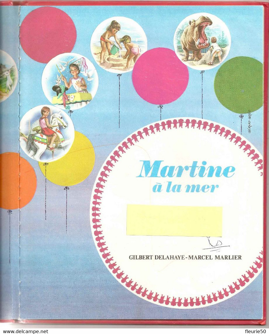 MARTINE A LA MER - Gilbert Delahaye-Marcel Marlier. Casterman 1956. Collection Farandole.