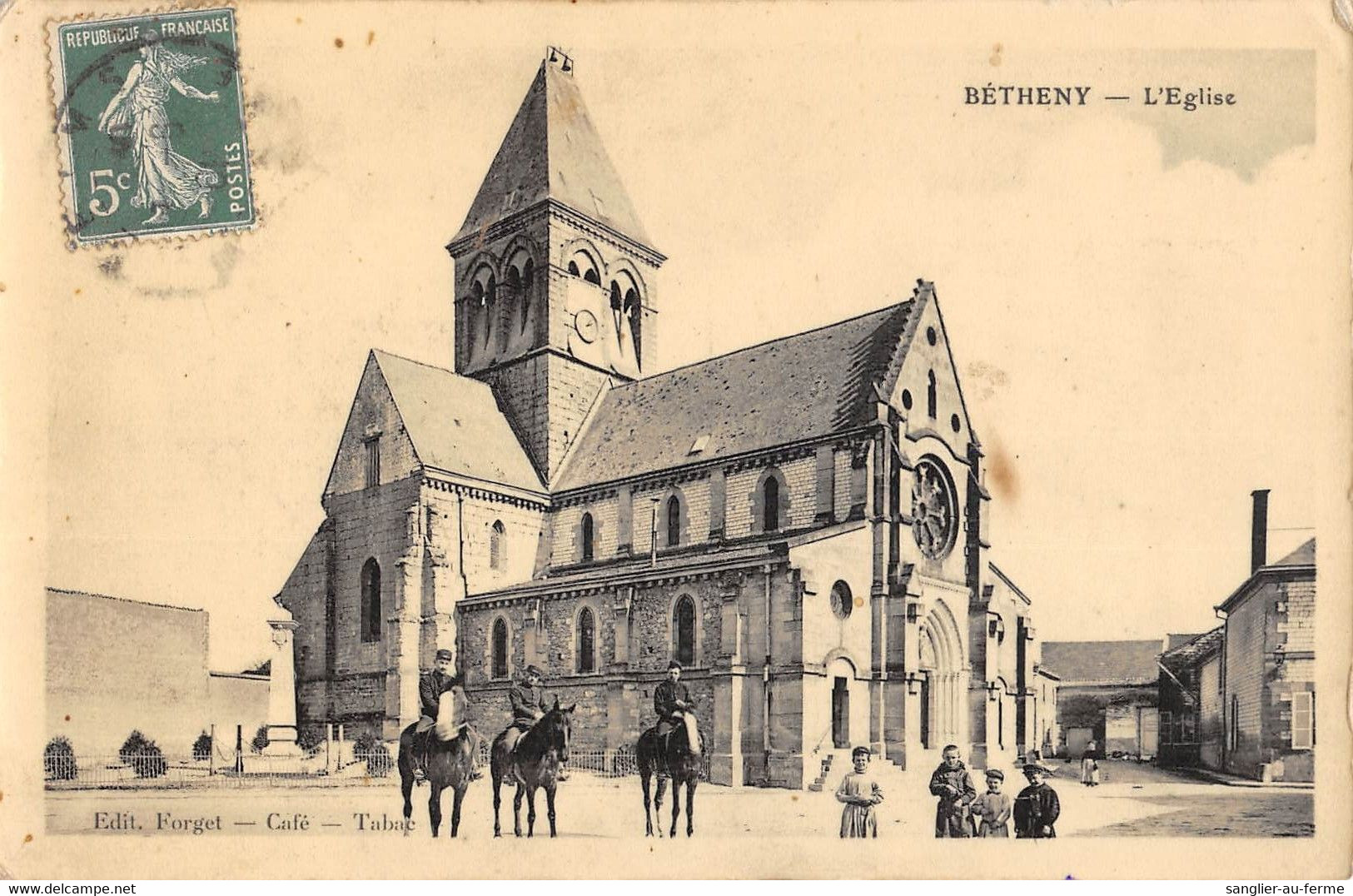 CPA 51 BETHENY L'EGLISE - Bétheny