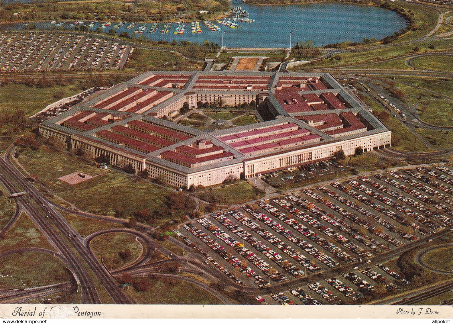 A14154-THE PENTAGON BUILDING ARLINGTON VIRGINIA STATE UNITED STATES OF AMERICA POSTCARD - Arlington