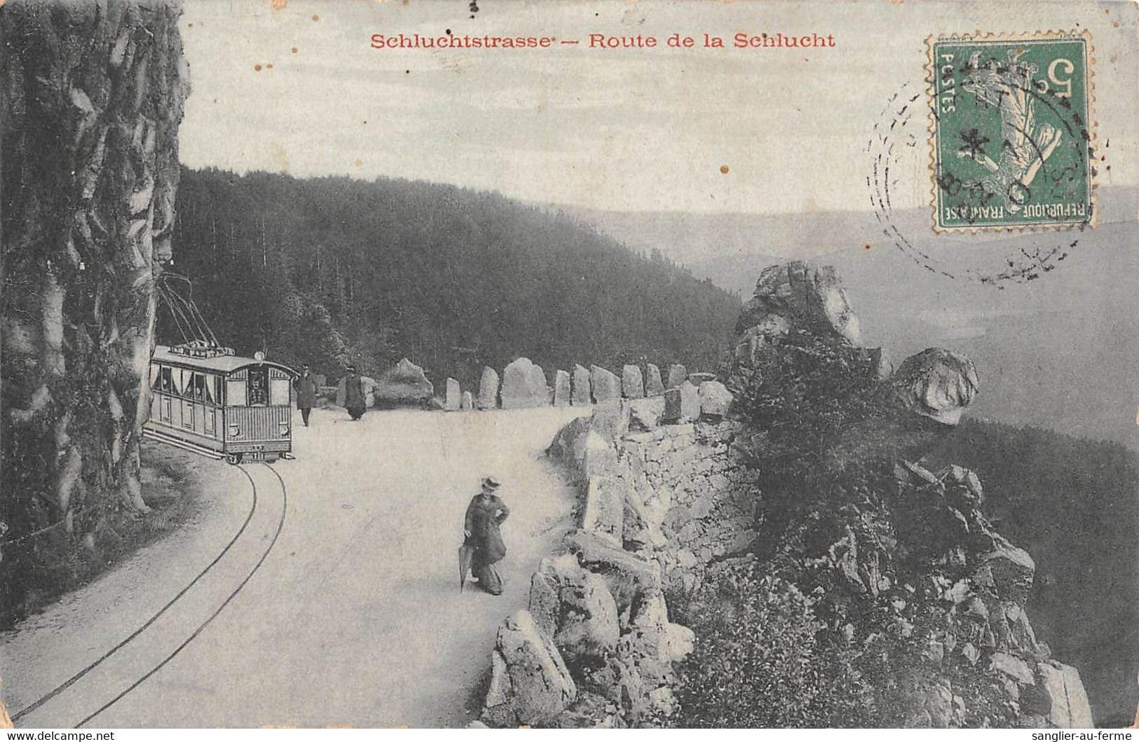 CPA 88 SCHLUCHTSTRASSE ROUTE DE LA SCHLUCHT (cpa Rare - Autres & Non Classés