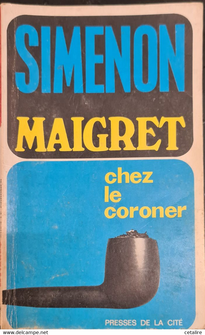 Maigret Chez Le Coroner Simenon  +++BE+++ LIVRAISON GRATUITE+++ - Simenon