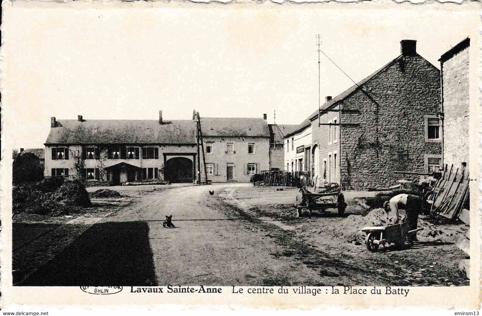 Lavaux Sainte Anne Centre Du Village Place Du Batty édit Jamotton Et Mouton - Rochefort