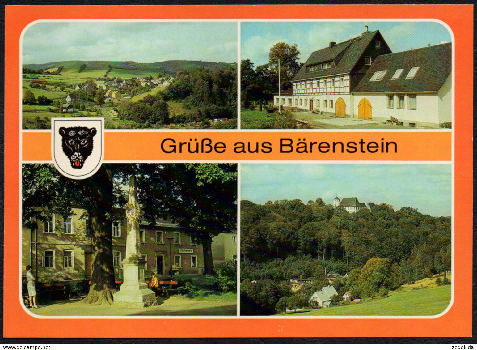 F3024 - TOP Bärenstein Ferienheim VEB Kombinat Rotes Banner Herzfelde - Bild Und Heimat Reichenbach - Dippoldiswalde