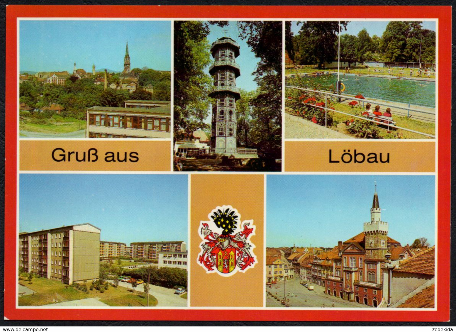 F3030 - TOP Löbau Freibad Neubauten - Bild Und Heimat Reichenbach - Loebau