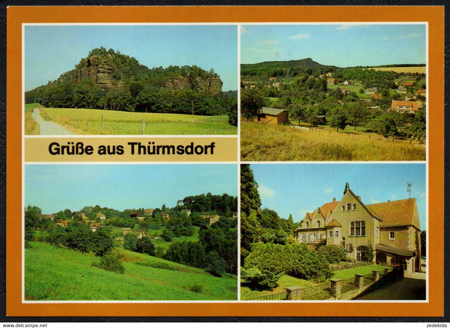 F3032 - TOP Thürmsdorf OT Weißig FDGB Heim  - Bild Und Heimat Reichenbach - Loebau