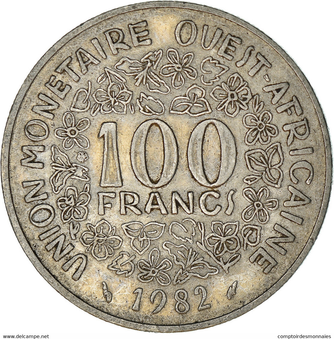 Monnaie, West African States, 100 Francs, 1982, Paris, TB, Nickel, KM:4 - Ivoorkust