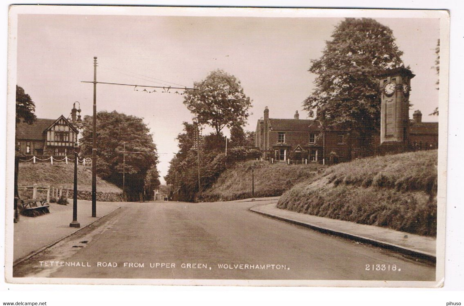 UK-3602   WOLVERHAMPTON : Tettenhall Road From Upper Green - Wolverhampton