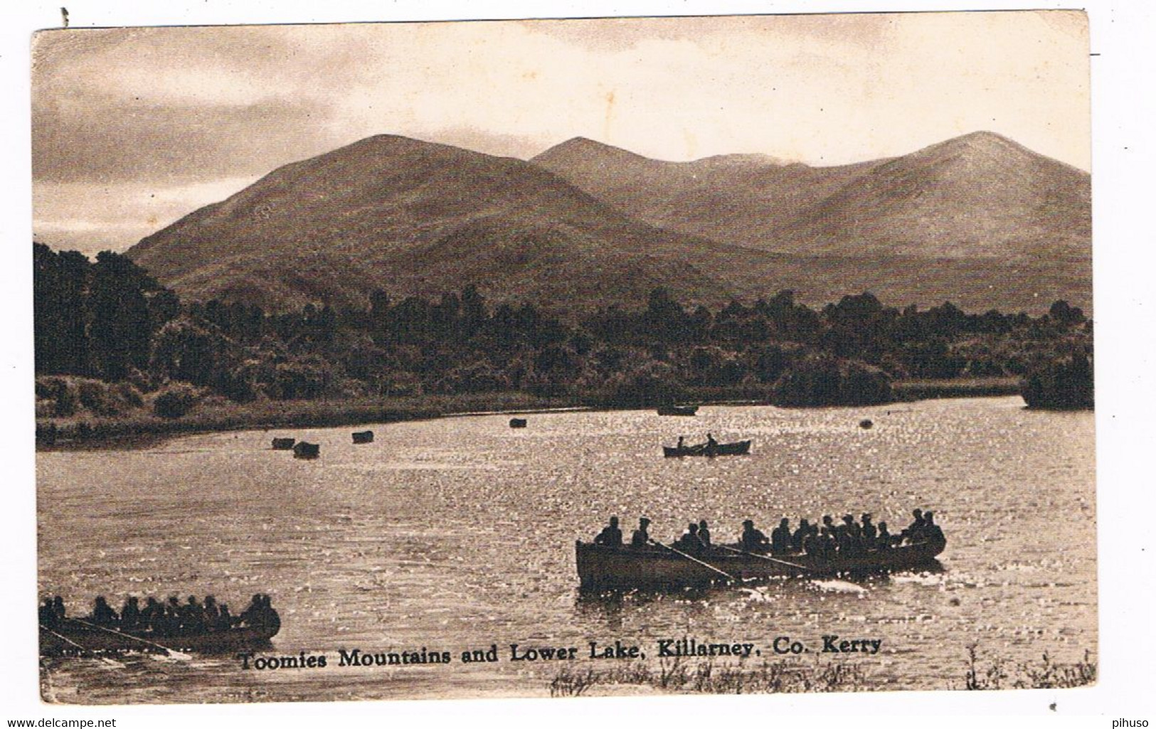 EIRE-125  LAKE KILLARNEY : Toomies Mountains And Lower Lake - Cavan