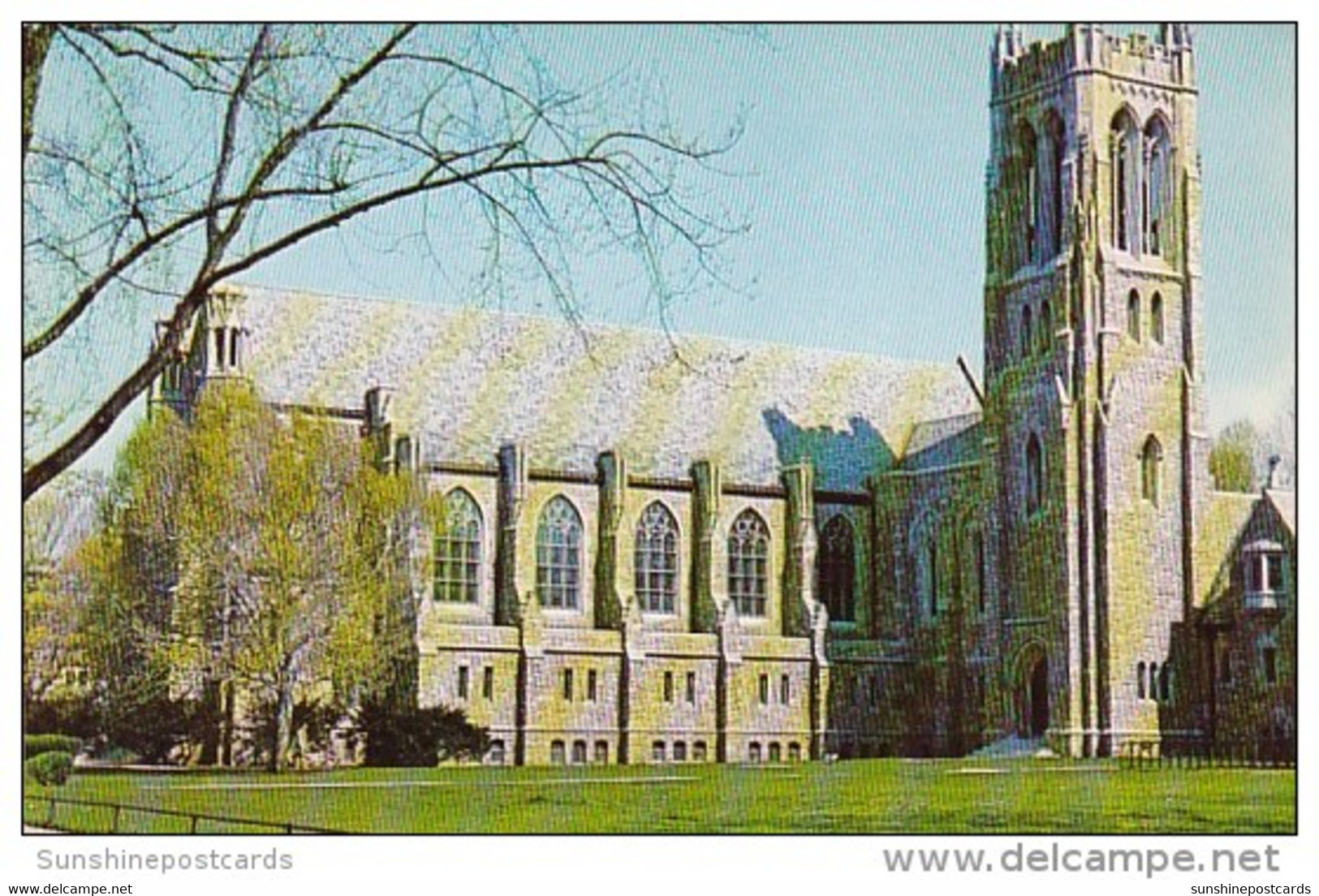 Trinity Church New England's Methodist Cathedral Summer Avenue Springfield Massachusetts - Springfield