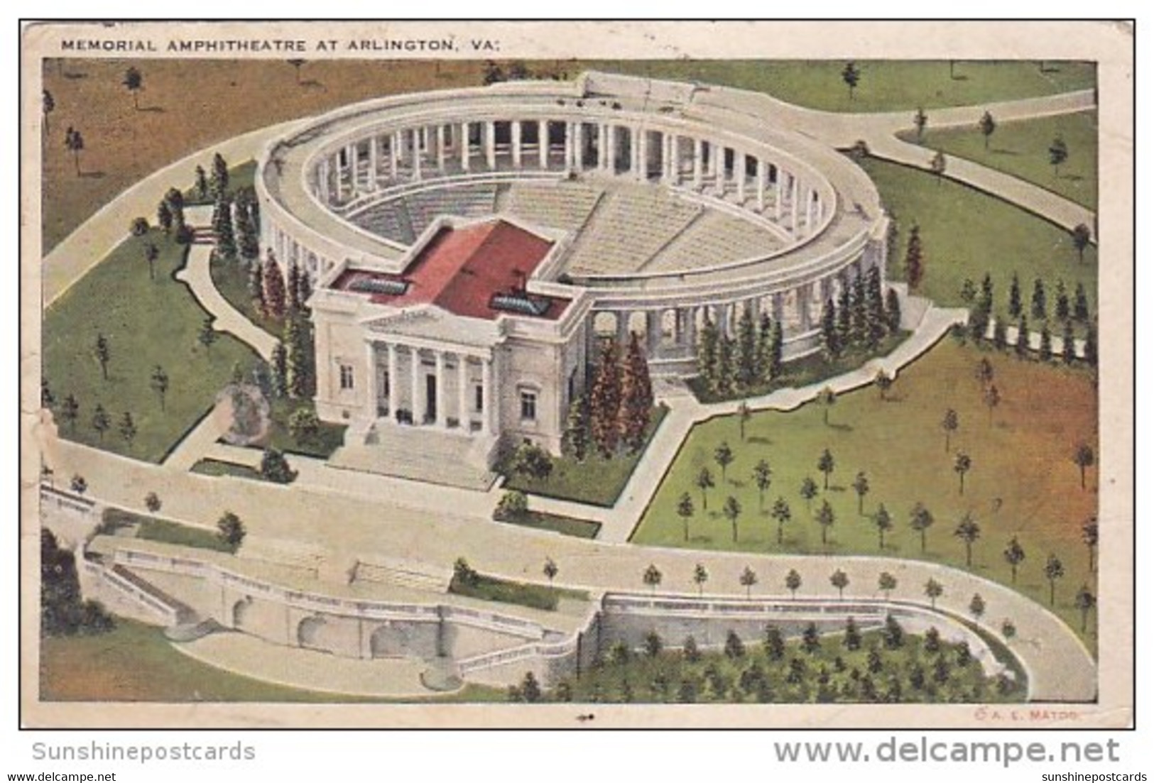 Memorial Amphitheatre At Arlington Virginia - Arlington