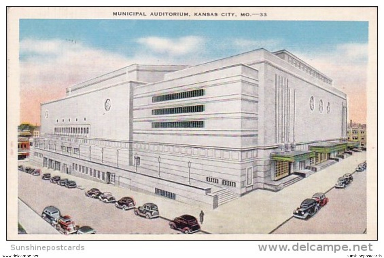 Municipal Auditorium Kansas City Missouri 1944 - Kansas City – Missouri