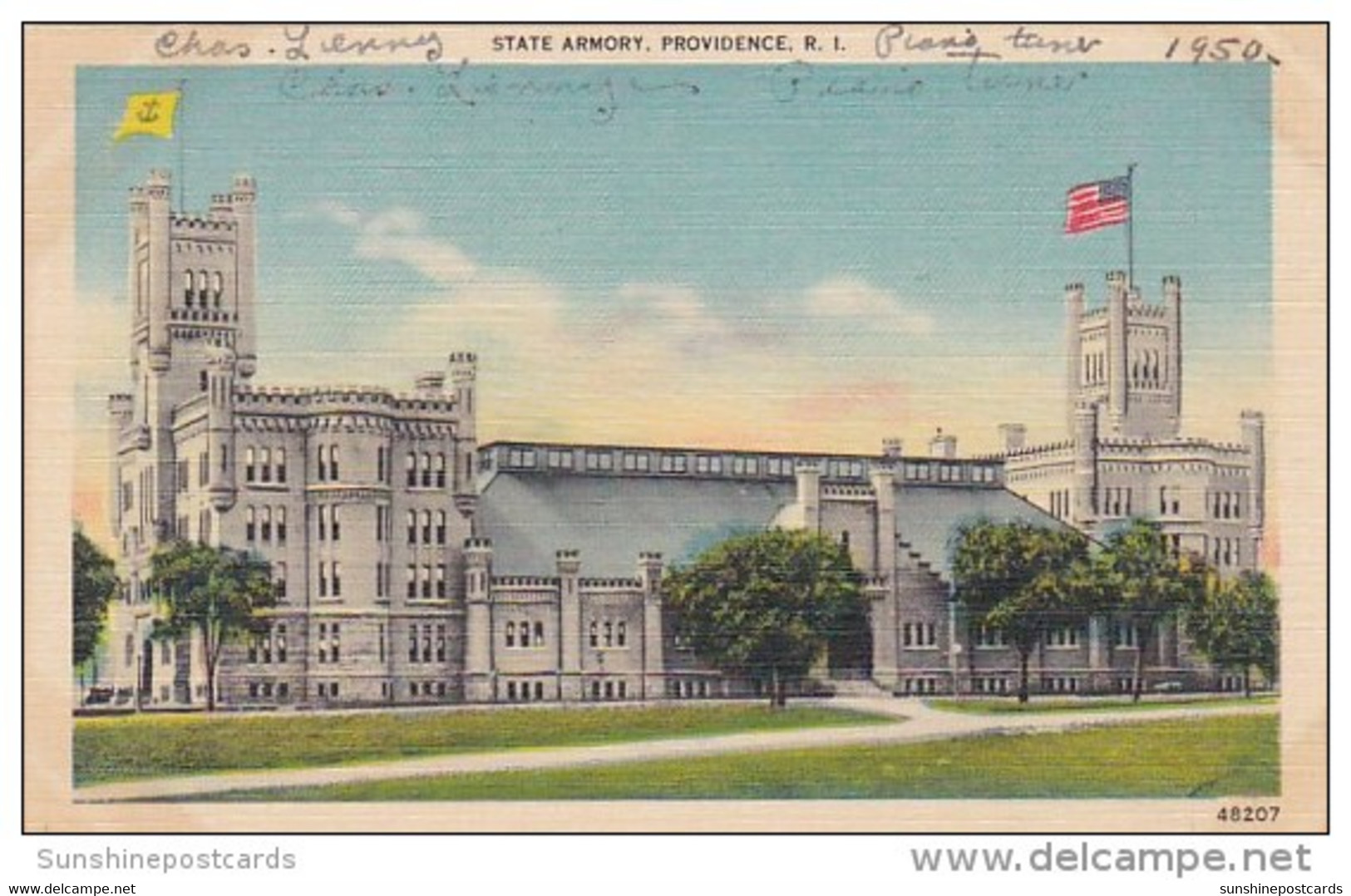 State Armory Providence Rhode Island 1950 - Providence