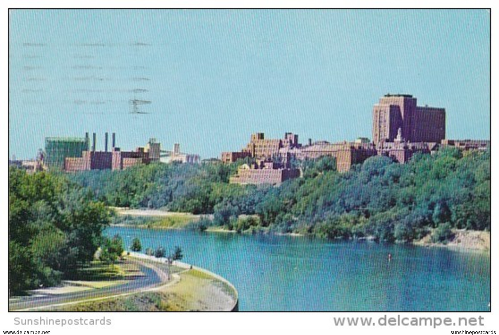 University Of Minnesota Overlooking The Mississippi River Minneapolis Minnesota 1957 - Minneapolis