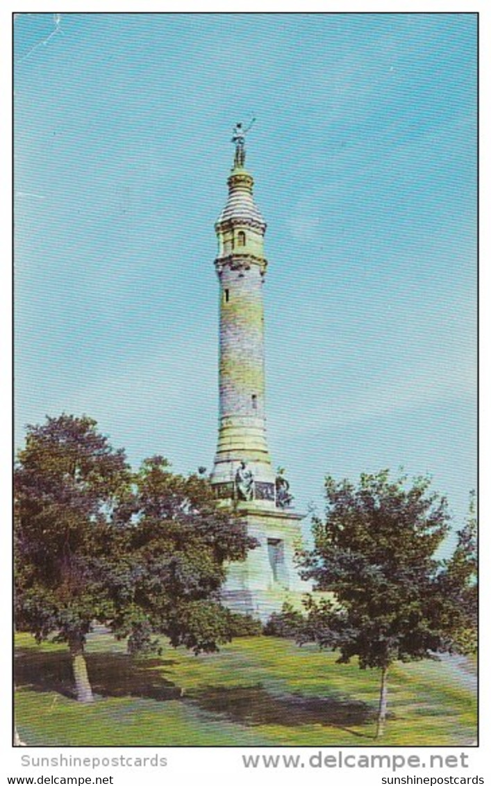 Soldiers And Sailors Monument New Haven Connecticut 1961 - New Haven