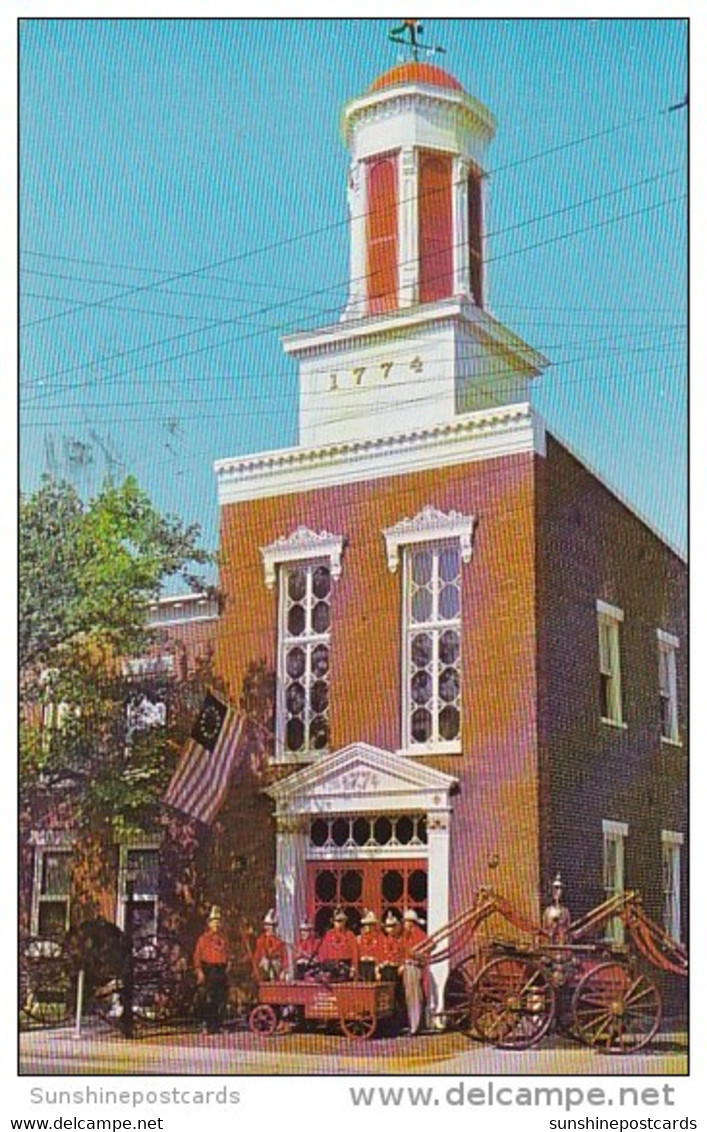 Friendship Veterans Fire Engine Company Alexandria Virginia 1960 - Alexandria