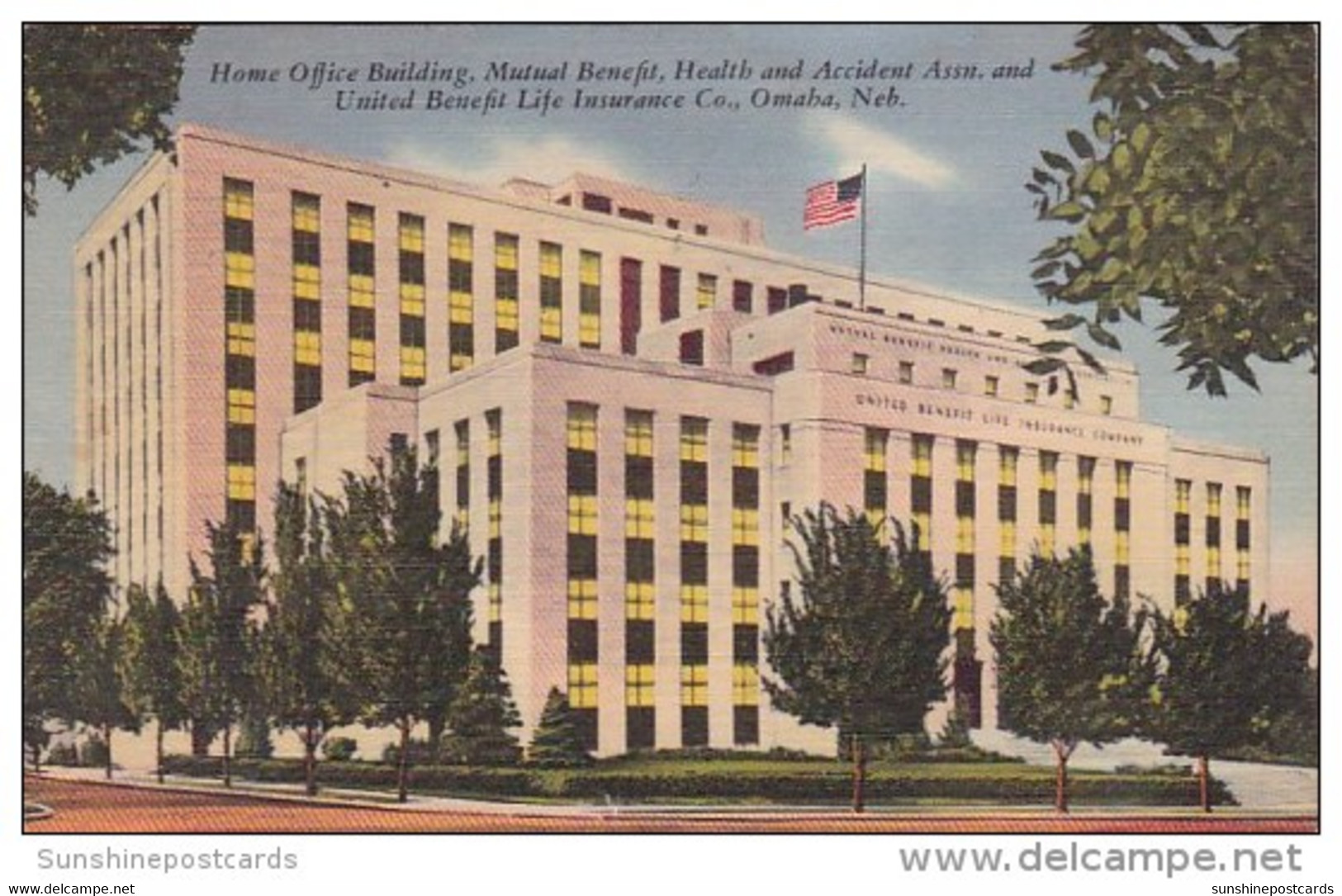 Home Office Building Mutual Benefit Omaha Nebraska 1959 - Omaha