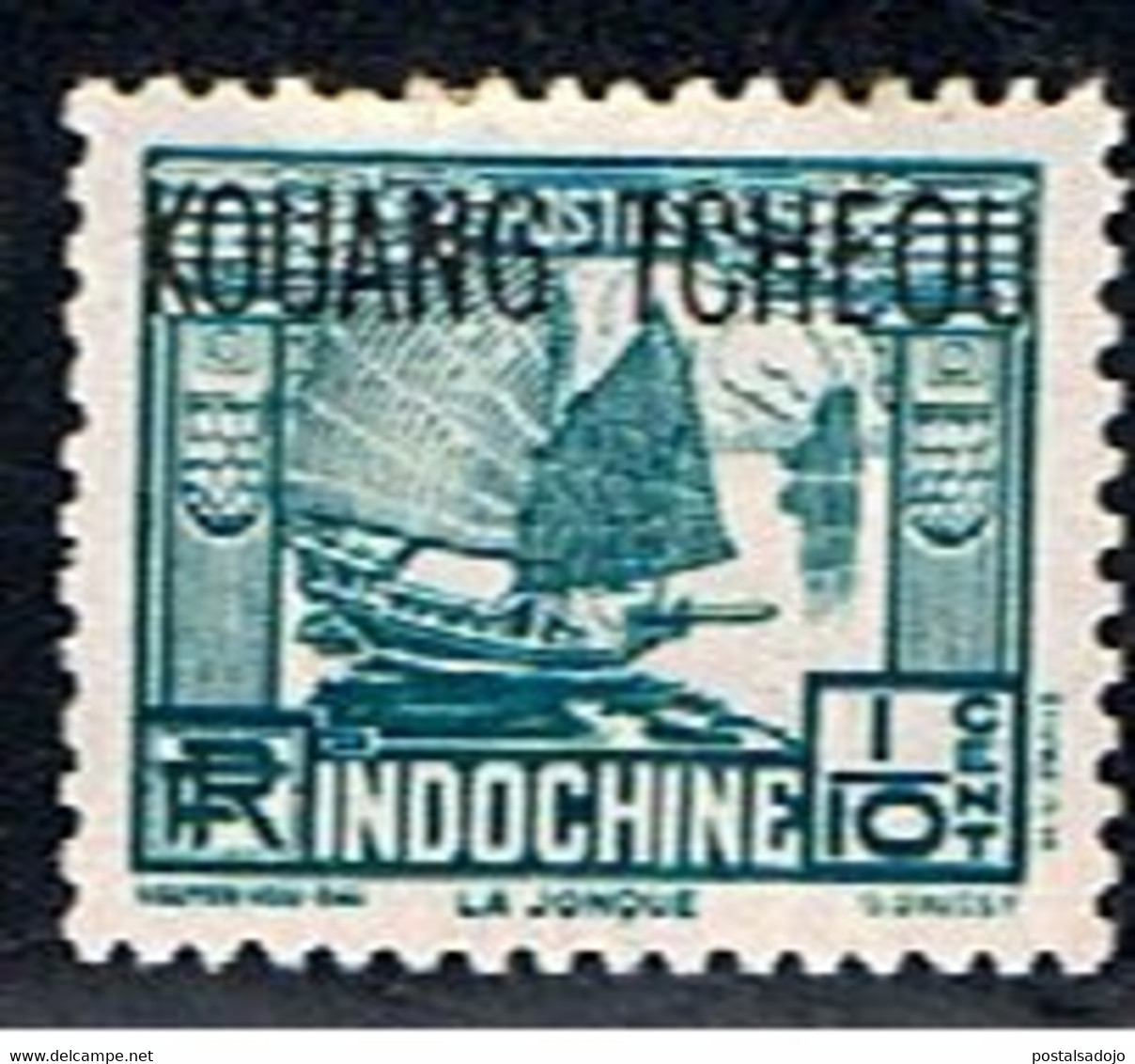 KOUANG-TCHEOU 11 // YVERT 97 // 1937 - Oblitérés