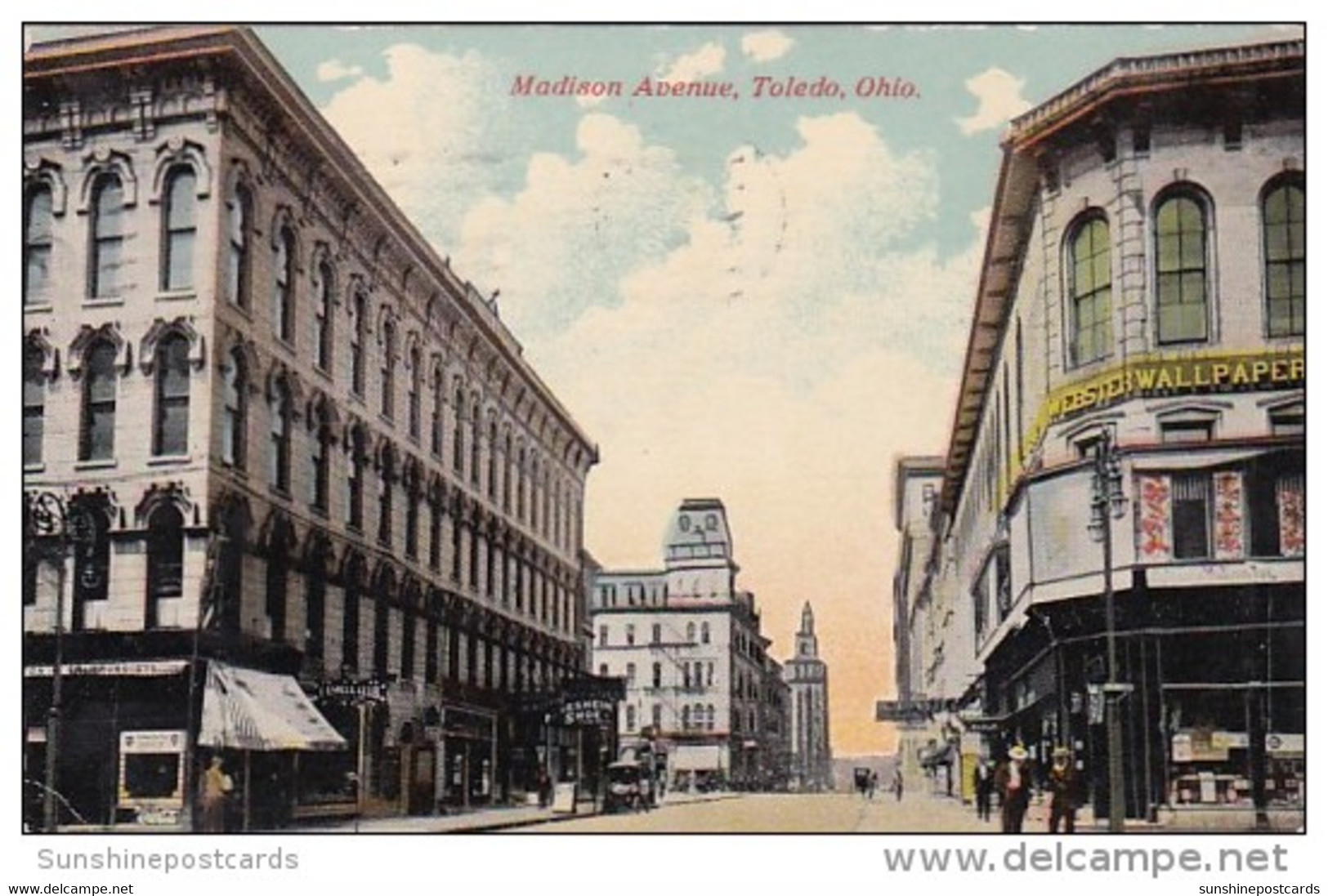 Madison Avenue Toledo Ohio 1912 - Toledo