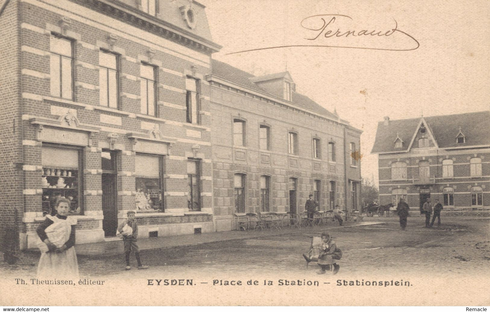 Eysden ( Eijsden ) Place De La Station - Stationsplein - Eijsden