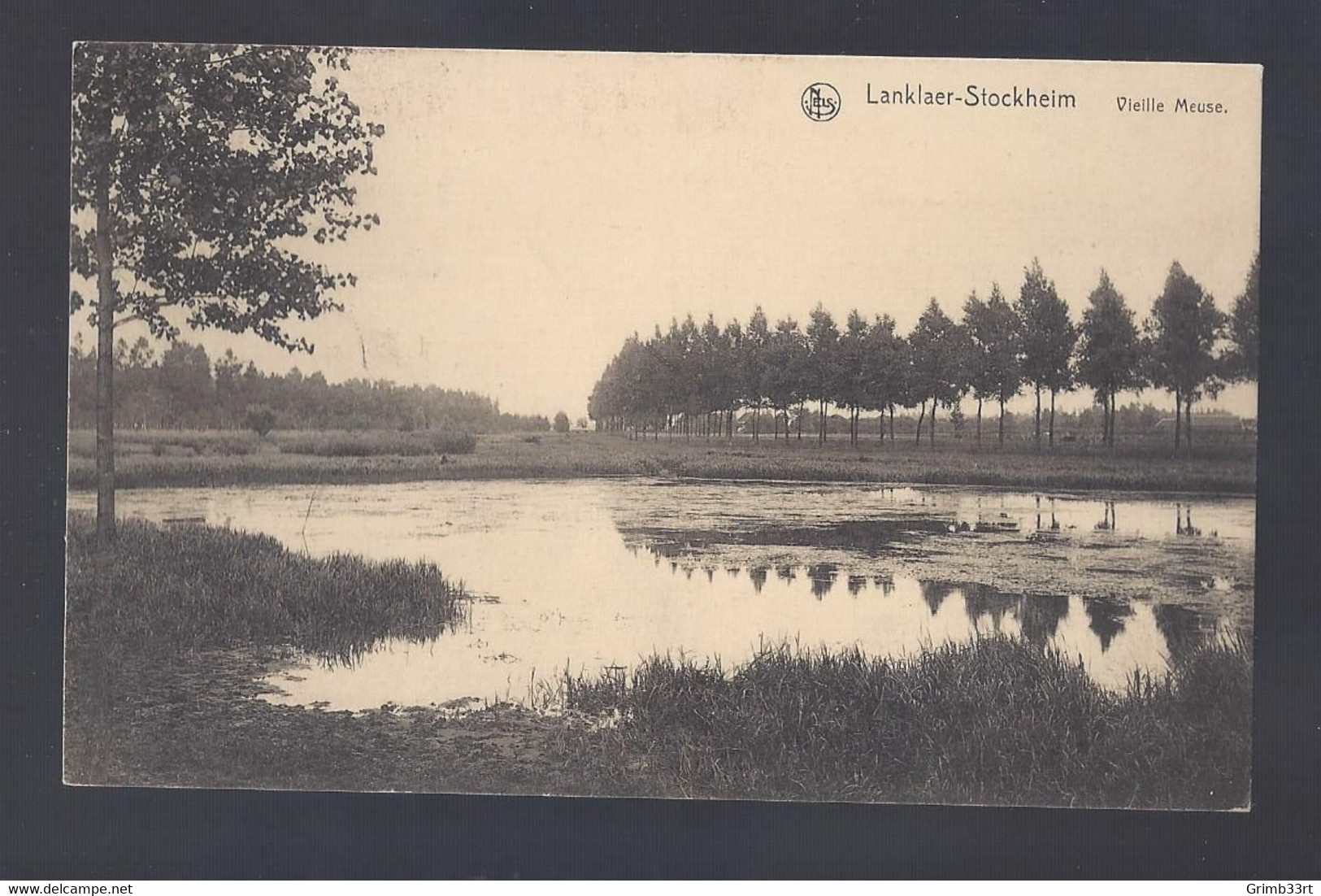 Lanklaer-Stockheim - Vieille Meuse - Postkaart - Dilsen-Stokkem