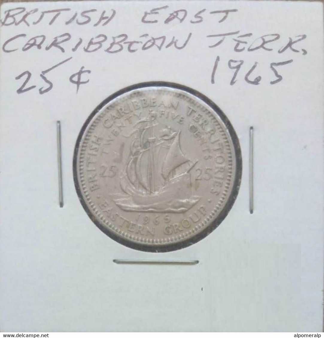 British East Caribbean Terr. 1965 - 25 Cents - Caribe Británica (Territorios Del)